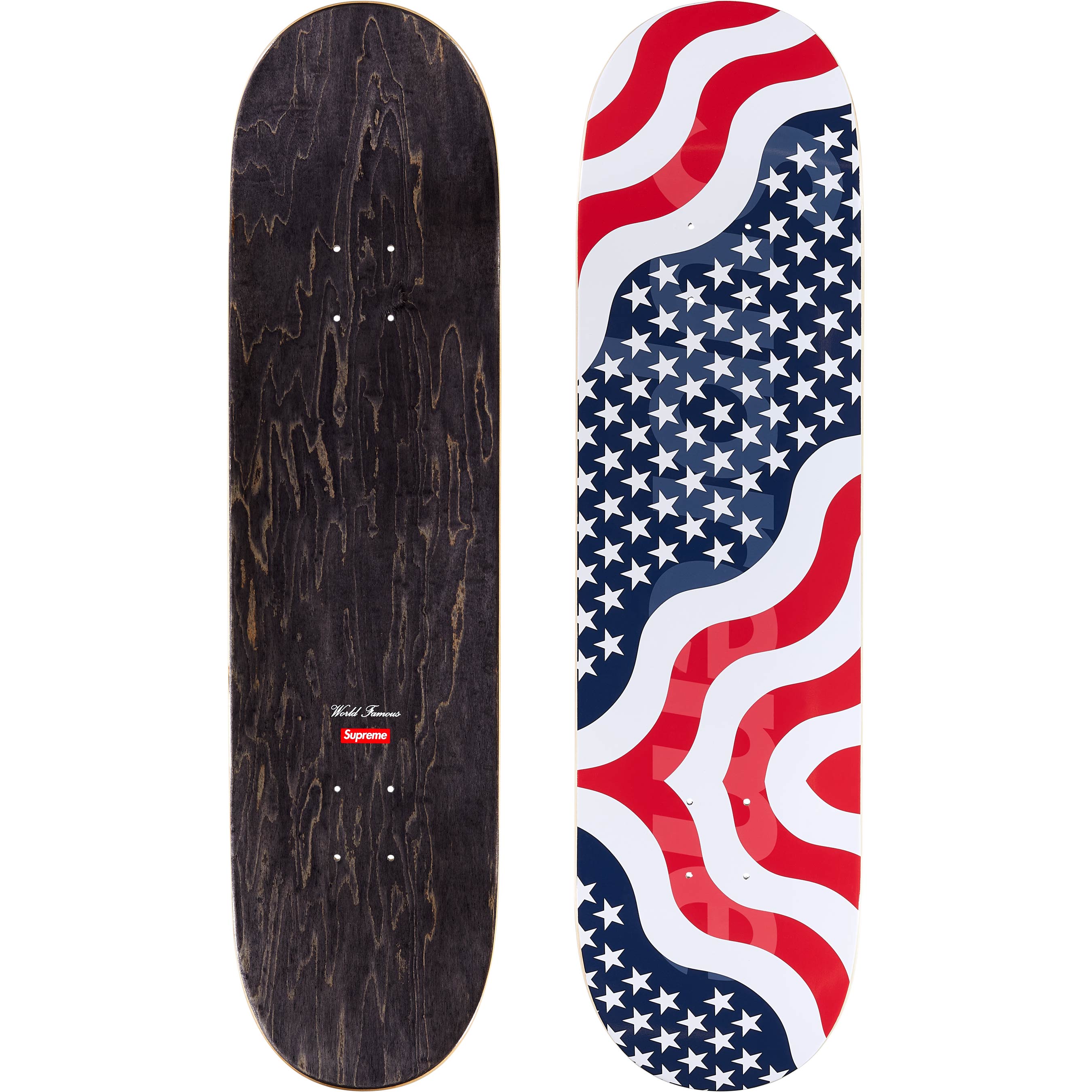 Flag Skateboard view 2